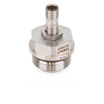 1+Бесконтактное реле, 1 3/8-16, 413,7 бар (6000 psi) Graco 17L881