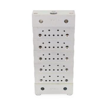 1+Делитель Trabon® MSP — 5-секционные основания - NPSF Graco 24G487